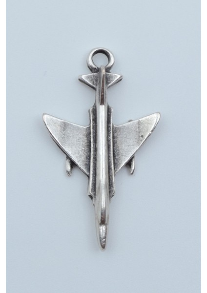 F4 Phantom Uçak Gümüş Kaplama Kolye Ucu modelleri