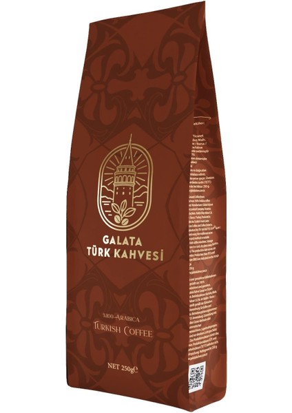 Orta Kavrulmuş Türk Kahvesi, %100 Arabica 250 G