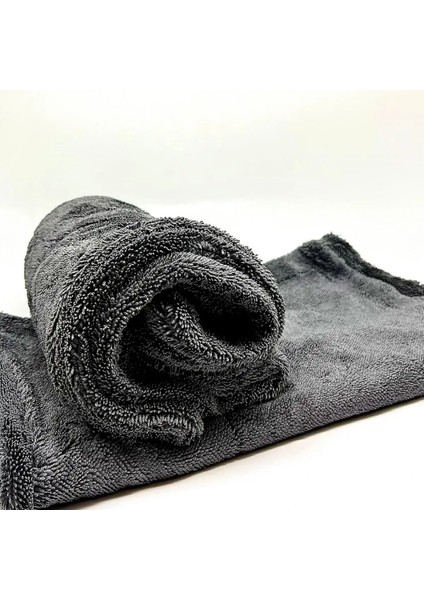 Twisted Çift Taraflı Havlu Bez (Gri) 50X80 cm 1200 Gsm