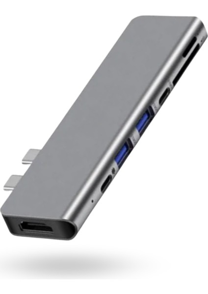 Büro Ev Ofis Cihazları Için Usbc-7hub Çevirici