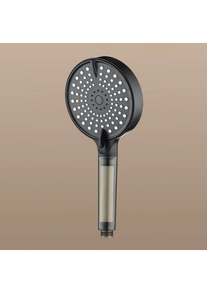 Geniş Kafalı Filtreli Duş Başlığı + 3 Yedek Filtre + 1,5 M Paslanmaz Hortum | Basınç Artırıcı, Klor ve Kireç Önleyici, Saç ve Cilt Dostu