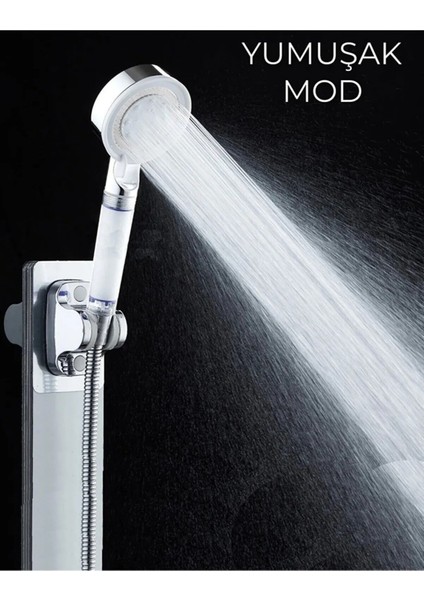 Masaj Başlıklı Filtreli Duş Başlığı + 5 Yedek Filtre | Basınç Artırıcı, Klor ve Kireç Önleyici, Saç ve Cilt Dostu indirimleri