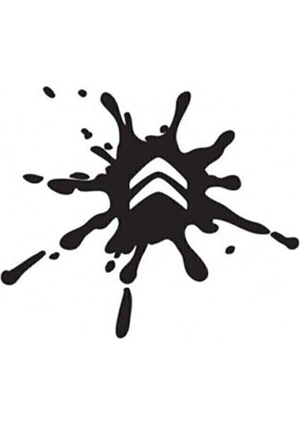 Citroen Için Özel Yeni Uyumlu Aksesuar Damla Görünümlü Yakıt Depo Kapağı Özel Yeni Sticker 2 Adet 12*10 cm