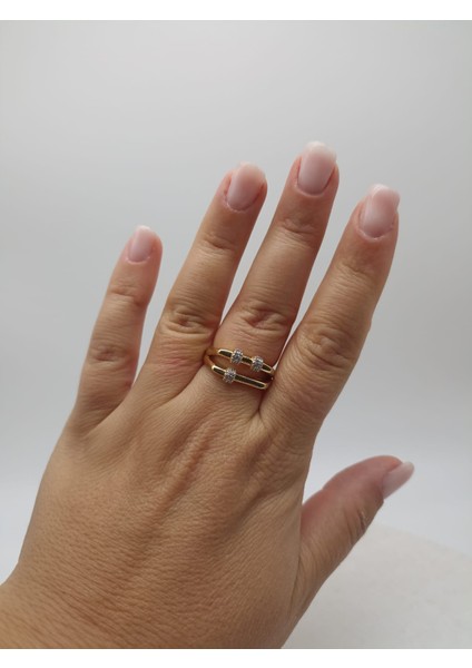 Gold Ayarlanabilir Yüzük