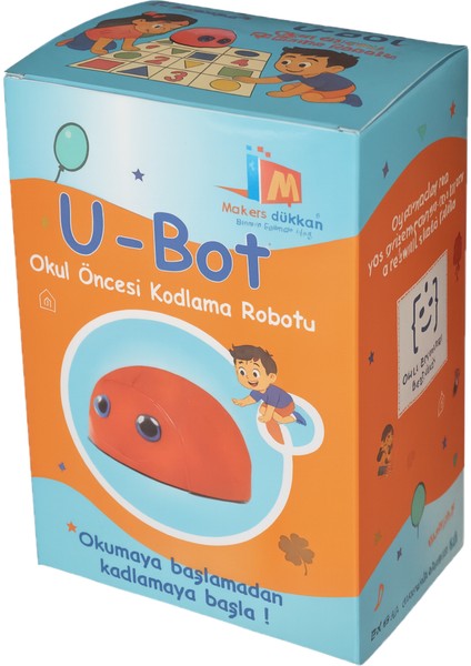 U-Bot Ekransız Kodlama Robotu modelleri