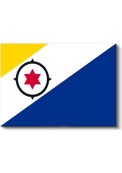 Bonaire Bayrağı - Kanvas Tablo fiyatları