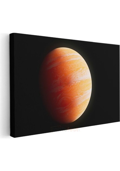 Jüpiter - Turuncu Bulutların Dansı Kanvas Tablo modelleri