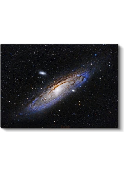 Andromeda Galaksisi - Yıldızlarla Dolu Spiral Galaksi Kanvas Tablo fiyatları