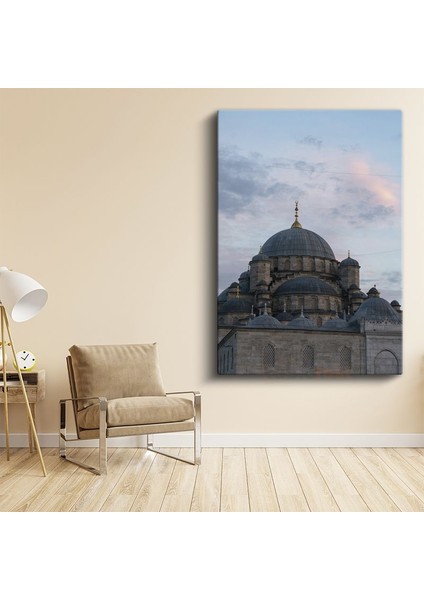 Yeni Camii - Istanbul'un Zarif Kubbeleri Kanvas Tablo