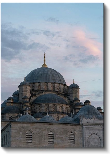 Yeni Camii - Istanbul'un Zarif Kubbeleri Kanvas Tablo fiyatları
