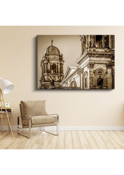 Berlin Katedrali - Klasik Mimari Detay Kanvas Tablo