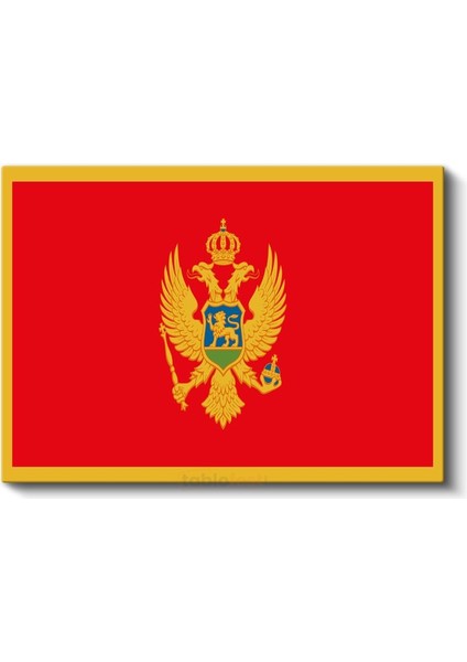 Karadağ Bayrağı - Kanvas Tablo fiyatları