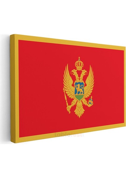 Karadağ Bayrağı - Kanvas Tablo modelleri