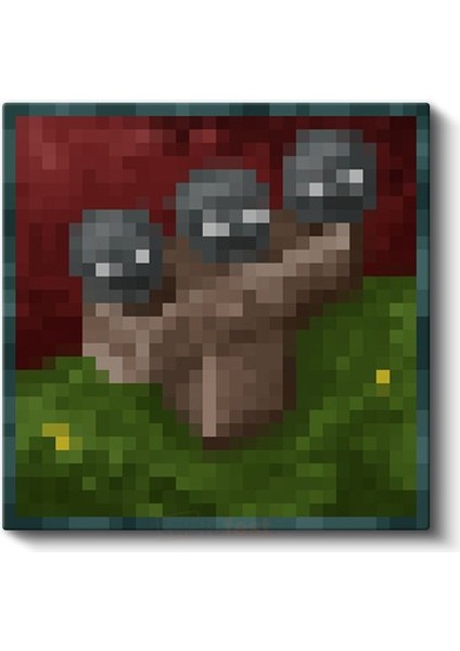 Minecraft - Wither Piksel Kanvas Tablo fiyatları