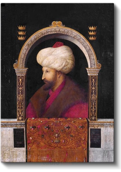 Osmanlı Padişahları - Fatih Sultan Mehmet Osmanlı'nın Yükseliş Dönemi Kanvas Tablo fiyatları