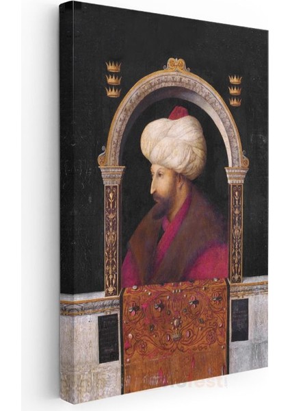 Osmanlı Padişahları - Fatih Sultan Mehmet Osmanlı'nın Yükseliş Dönemi Kanvas Tablo modelleri
