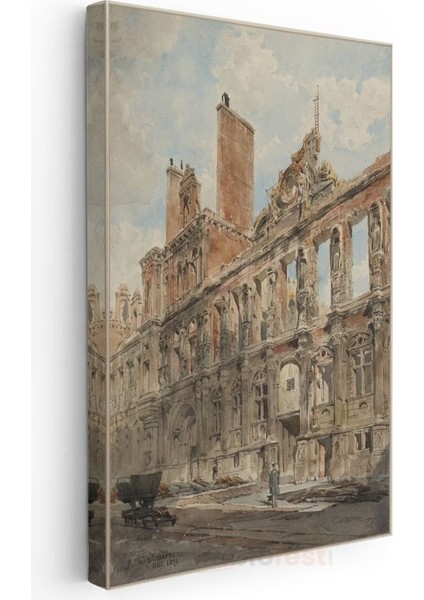 Richard Parkes Bonington - Tarihi Çeşme Kanvas Tablo modelleri