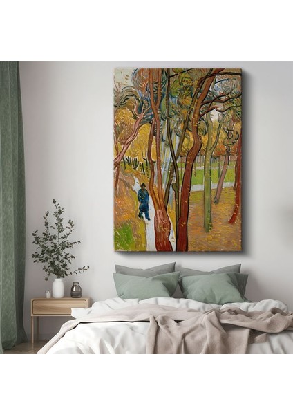 Vincent Van Gogh - Sonbahar Manzarası Kanvas Tablo