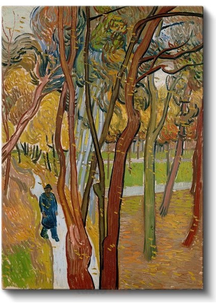 Vincent Van Gogh - Sonbahar Manzarası Kanvas Tablo fiyatları