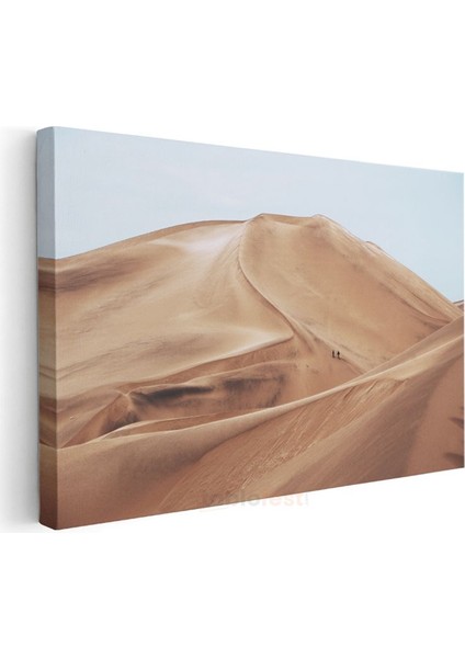 Çöl Tepeleri - Altın Kumların Büyüleyici Dansı Kanvas Tablo modelleri