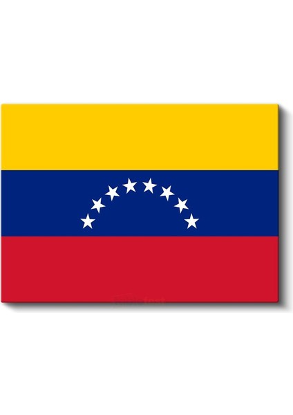 Venezuela Bayrağı - Kanvas Tablo fiyatları