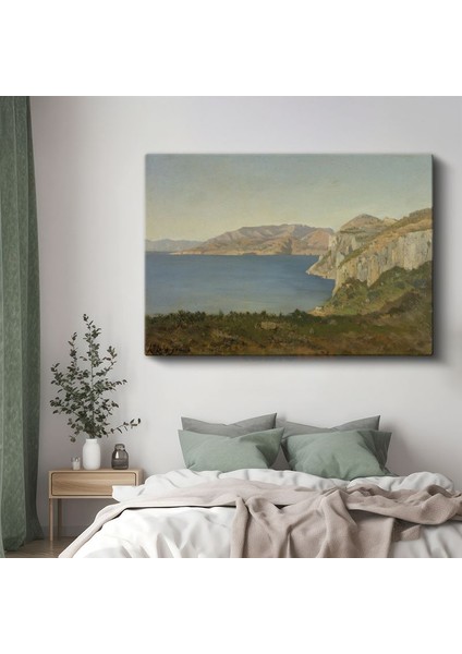 William Turner - Akdeniz Kıyıları Kanvas Tablo