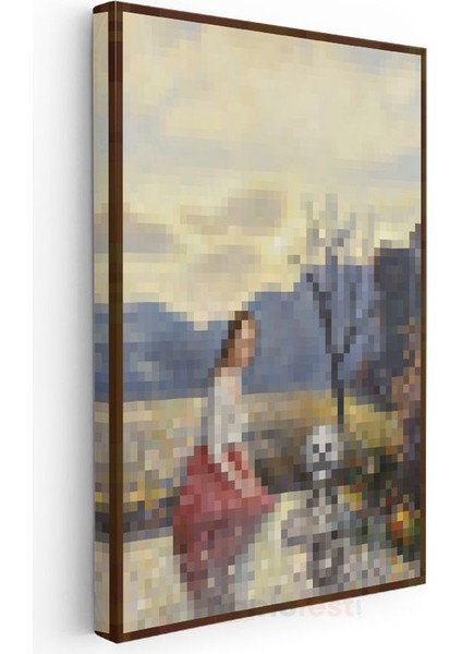 Minecraft - Pond Piksel Kanvas Tablo modelleri