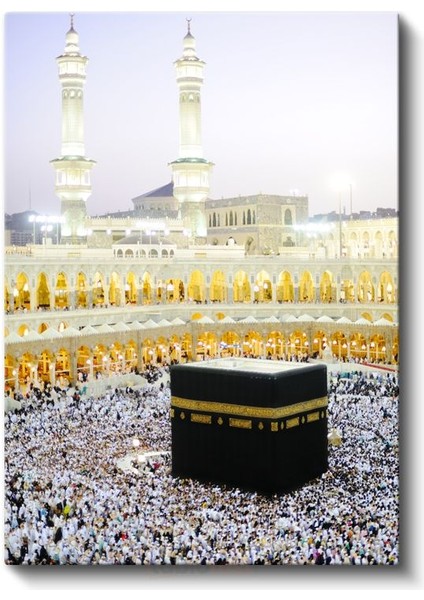 Kabe-I Şerif - Islam'ın Kutsal Mabedi Kanvas Tablo fiyatları