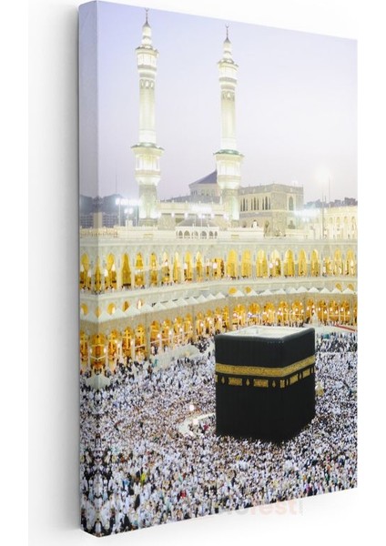 Kabe-I Şerif - Islam'ın Kutsal Mabedi Kanvas Tablo modelleri