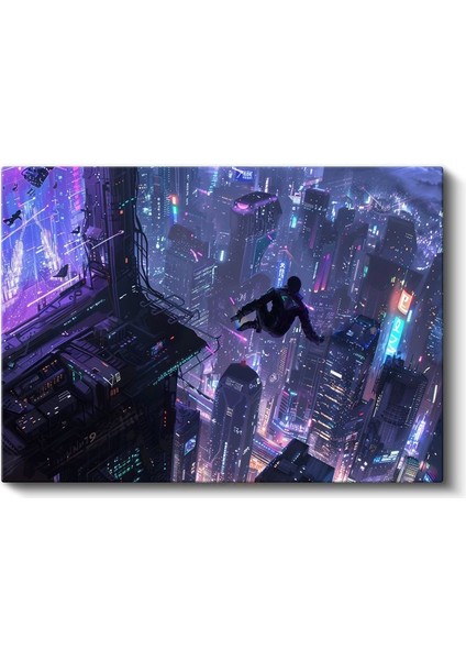 Zafer Anı - Altın Işıklı Voleybol Maçı Anime Kanvas Tablo fiyatları