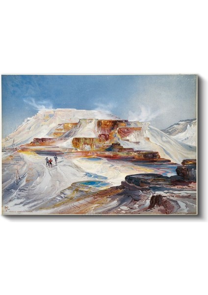 Thomas Moran - Yellowstone Termal Kaynakları Kanvas Tablo fiyatları