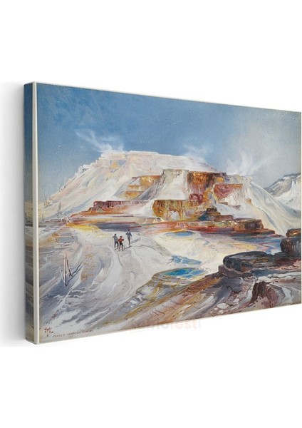 Thomas Moran - Yellowstone Termal Kaynakları Kanvas Tablo modelleri