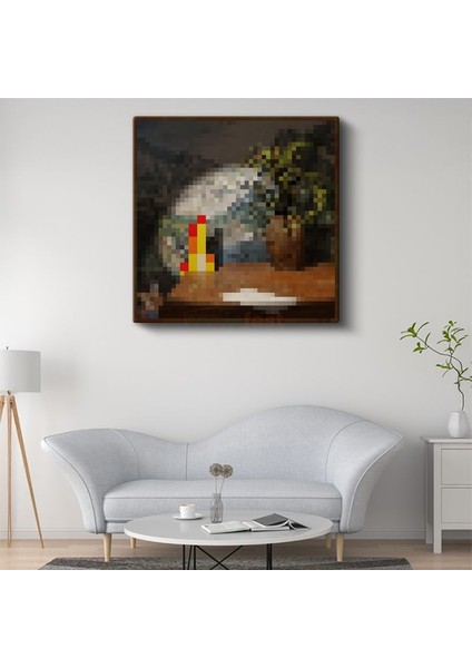 Minecraft - Fern Piksel Kanvas Tablo