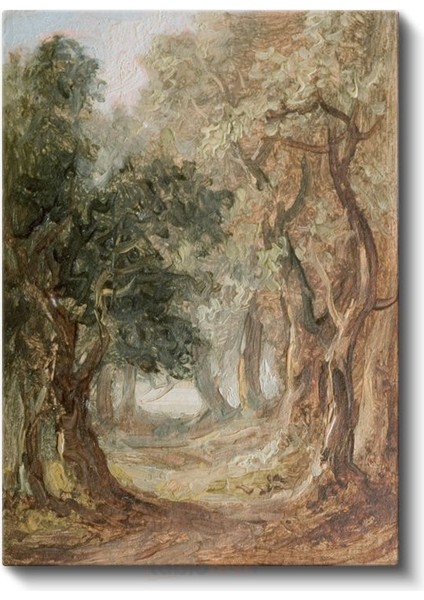 J.m.w. Turner - Orman Patikası Kanvas Tablo fiyatları