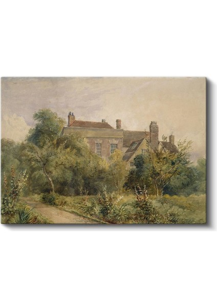 John Constable - Ingiliz Kır Evi Kanvas Tablo fiyatları