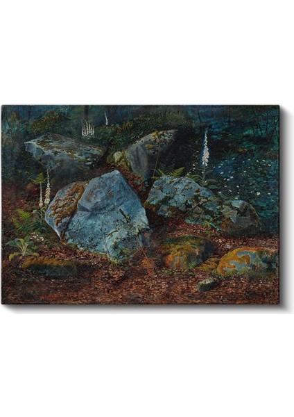 John Everett Millais - Orman Taşları Kanvas Tablo fiyatları