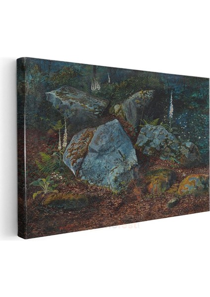 John Everett Millais - Orman Taşları Kanvas Tablo modelleri