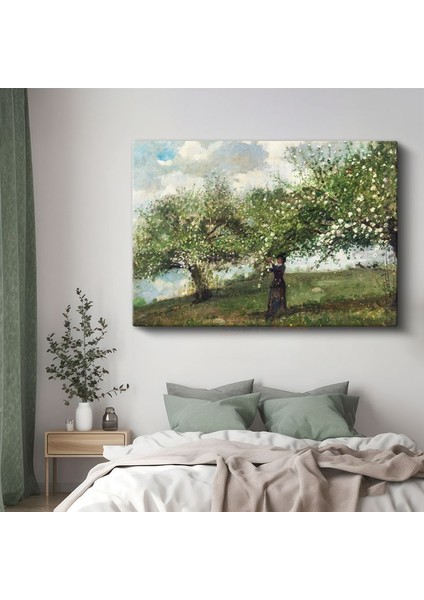 Winslow Homer - Çiçek Açmış Ağaçlar Kanvas Tablo