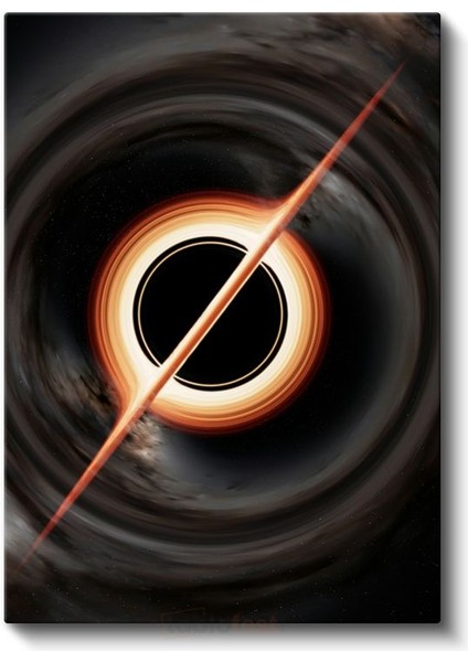 Kara Delik - Kozmik Sonsuzluğun Görkemli Portresi Kanvas Tablo fiyatları