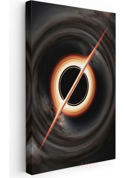 Kara Delik - Kozmik Sonsuzluğun Görkemli Portresi Kanvas Tablo modelleri