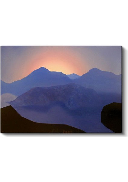 Minecraft - Sunset Dense Kanvas Tablo fiyatları