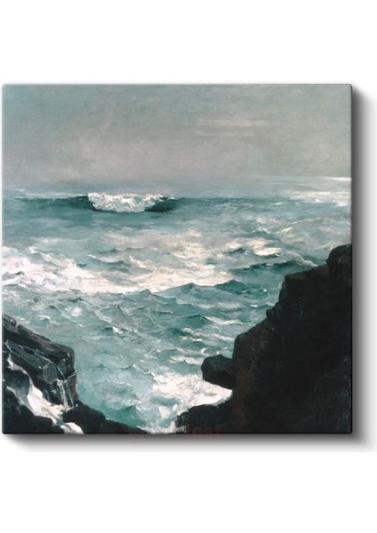 Winslow Homer - Cannon Rock Kanvas Tablo fiyatları