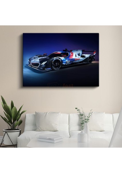 Bmw M Motorsport - Yarış Pistinin Efsanesi Kanvas Tablo