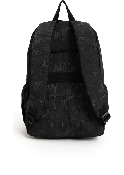 3062 Unisex Suya Dayanıklı Krinkıl Kumaş Çok Gözlü Orta Boy Laptop Okul ve Sırt Çantası modelleri