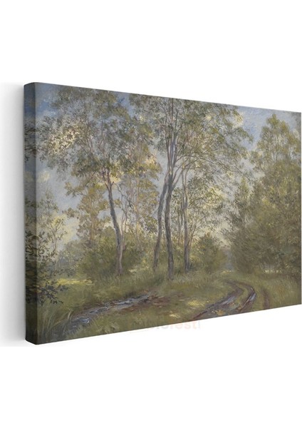 Alfred Sisley - Ağaçlık Patika Kanvas Tablo modelleri