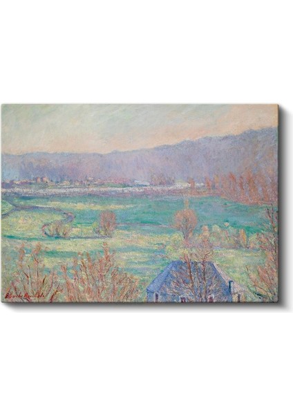 Blanche Hoschedé-Monet - Kır Manzarası Kanvas Tablo fiyatları