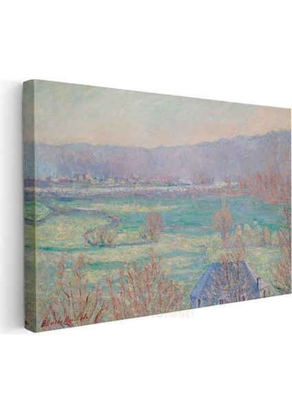 Blanche Hoschedé-Monet - Kır Manzarası Kanvas Tablo modelleri