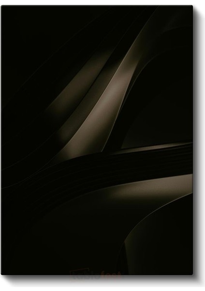 Gölge Dansı - Minimalist Çizgi Sanatı Kanvas Tablo fiyatları