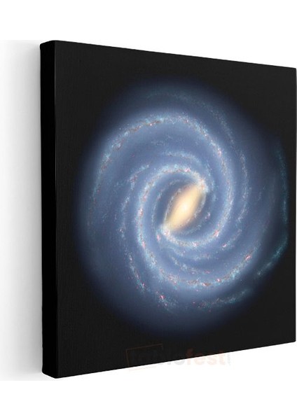 Samanyolu - Spiral Galaksi Kanvas Tablo modelleri