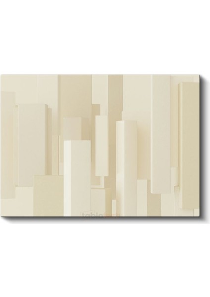 Minimalist Geometri - Monokrom Dikey Çizgiler Kanvas Tablo fiyatları
